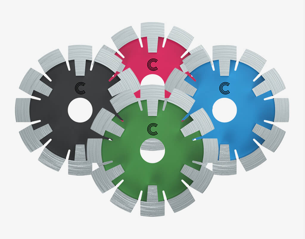 Vloerverwarmingschijf van combitech tools