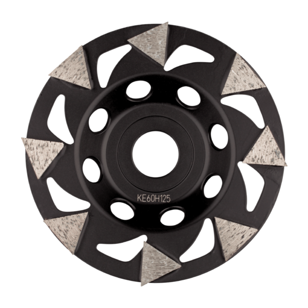 Diamant komschijf TRIANGLE CUP 125mm