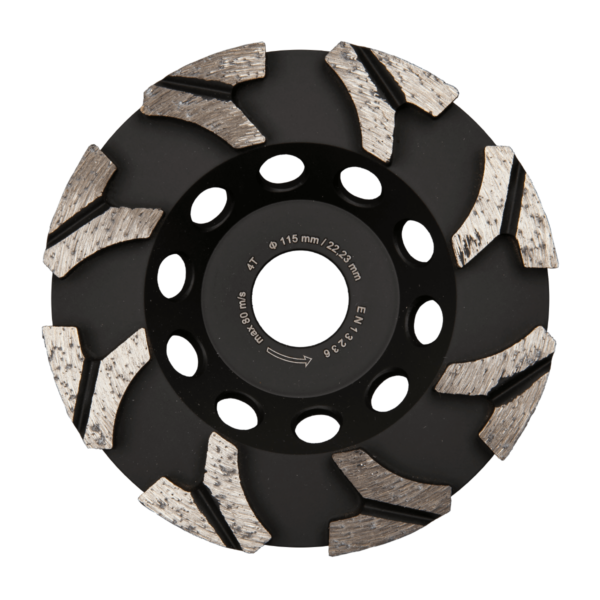 Diamant komschijf V-CUP 125mm