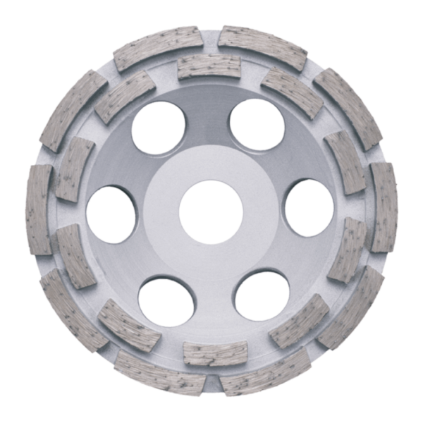 Diamant komschijf dubbelrijig 125mm