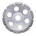 Diamant komschijf enkelrijig 125mm